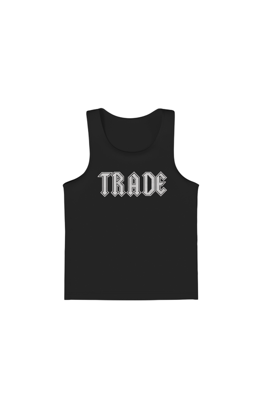 TRADE RHINESTONE TANK TOP BLACK