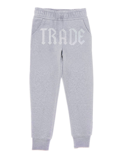 TRADE RHINESTONE JOGGERS GREY