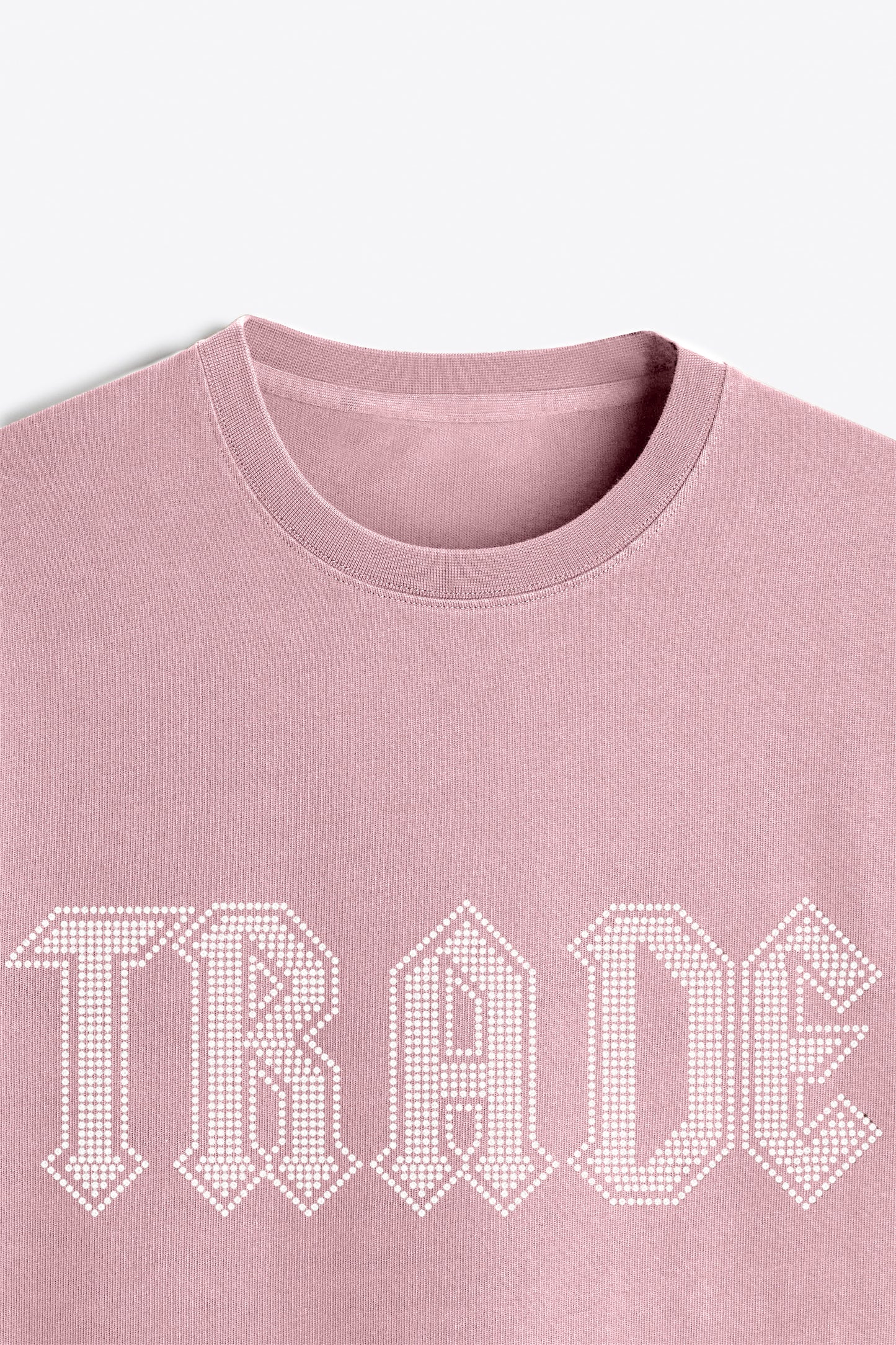 TRADE RHINESTONE T-SHIRT PINK LEMONADE