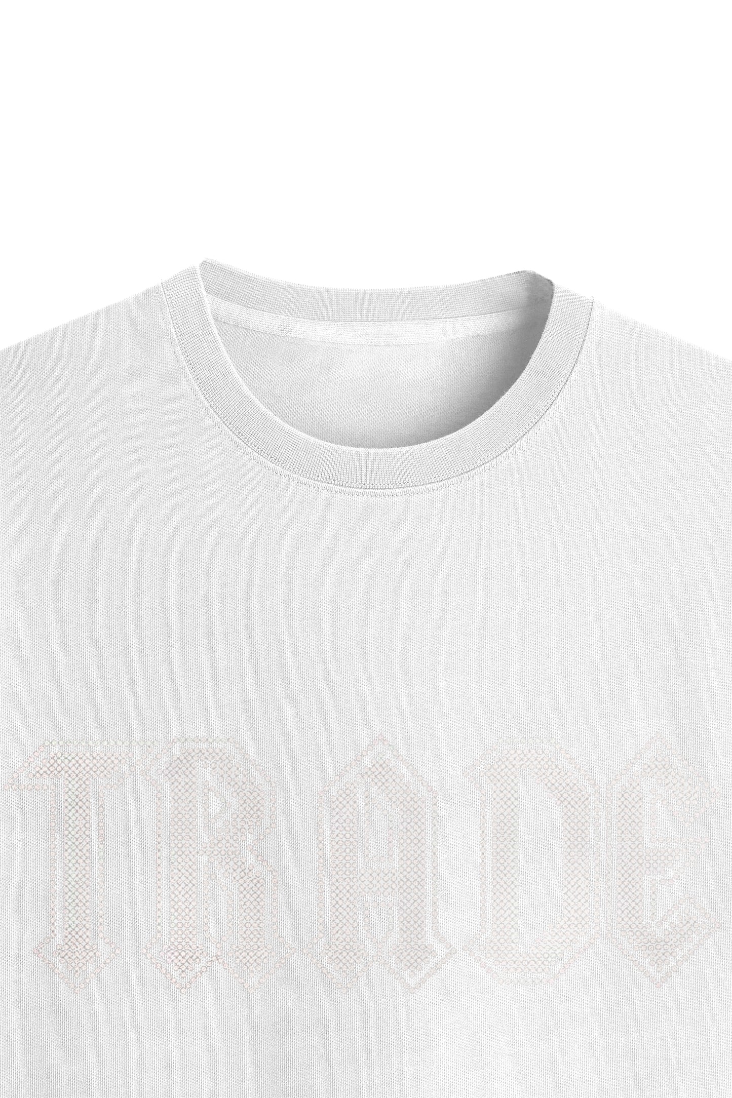 TRADE RHINESTONE T-SHIRT WHITE