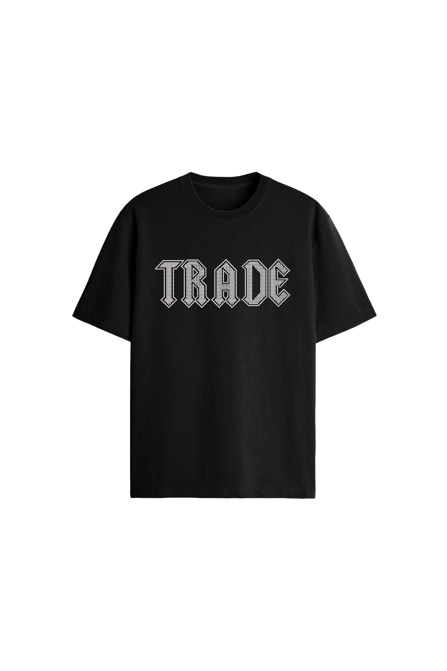 TRADE RHINESTONE T-SHIRT BLACK