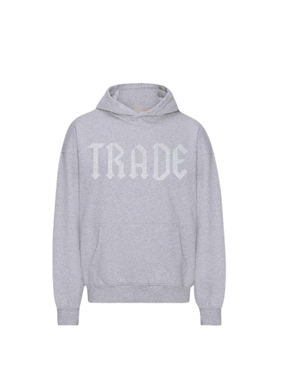 TRADE RHINESTONE HOODIE GREY